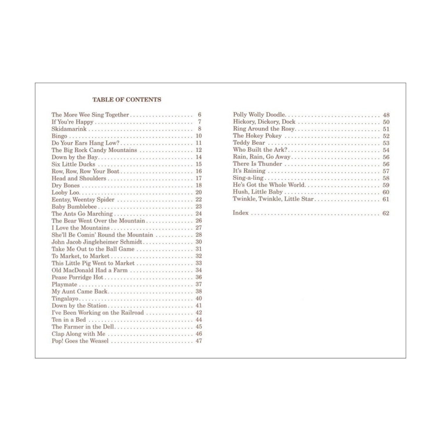 ベビーＣＤつき絵本　Best of Wee Sing