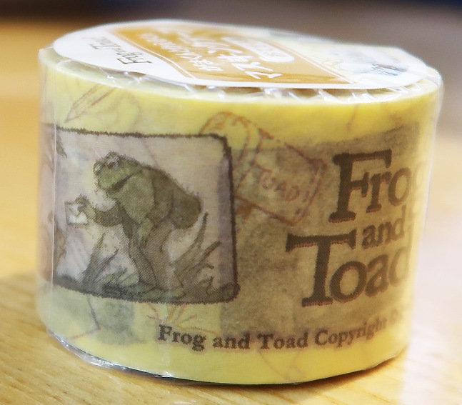 がまくんとかえるくん　マスキングテープ　おてがみ柄