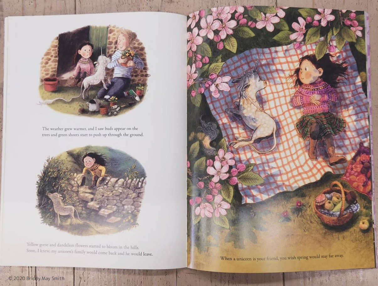 英語と日本語読みくらべ絵本セット】 Margaret's Unicorn