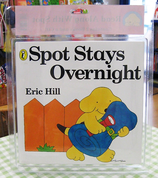 朗読CDつき名作絵本 Spot Goes to School／Spot Stays Overnight 2冊