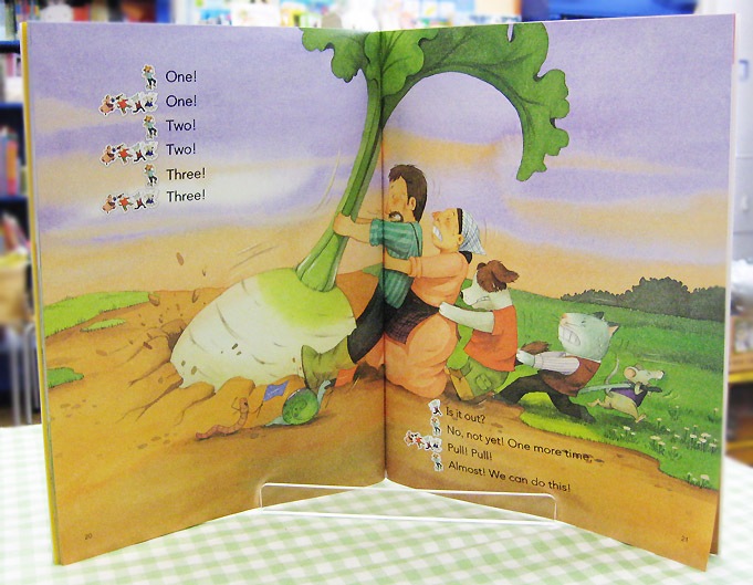 英語劇シリーズ　QRコード音声付き　おもしろ童話　The Enormous Turnip ～おおきなかぶ～ 【中級： レベル１】