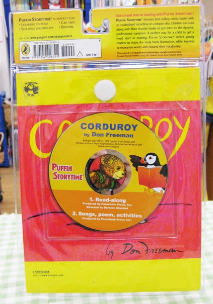 朗読ＣＤつき名作絵本　Corduroy　～くまのコールテンくん～