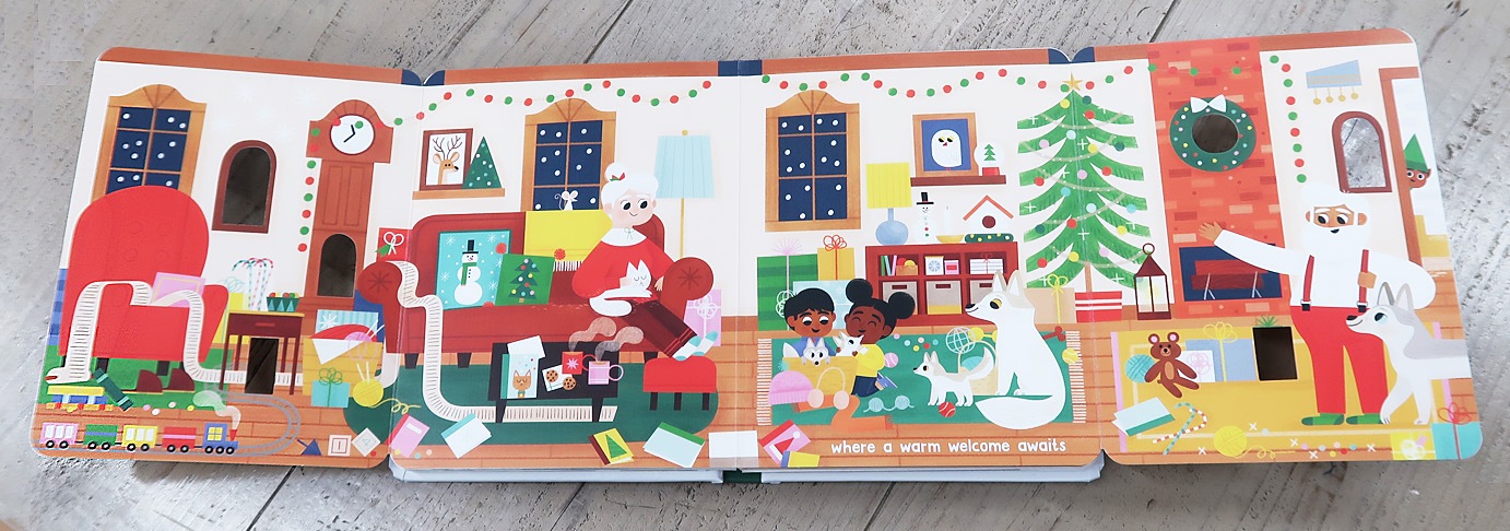 めくりしかけ絵本　MERRYTale  A Christmas Adventure