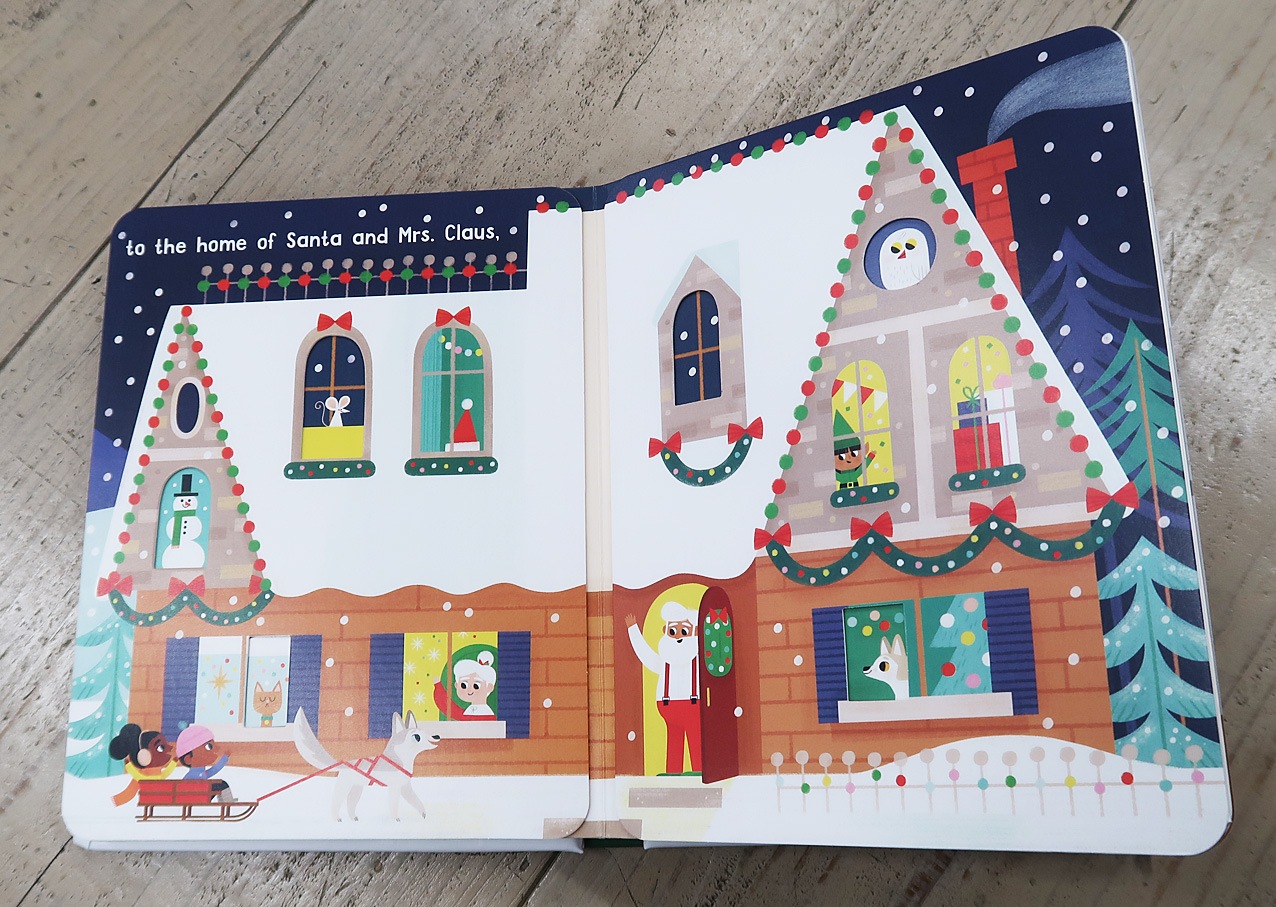 めくりしかけ絵本　MERRYTale  A Christmas Adventure