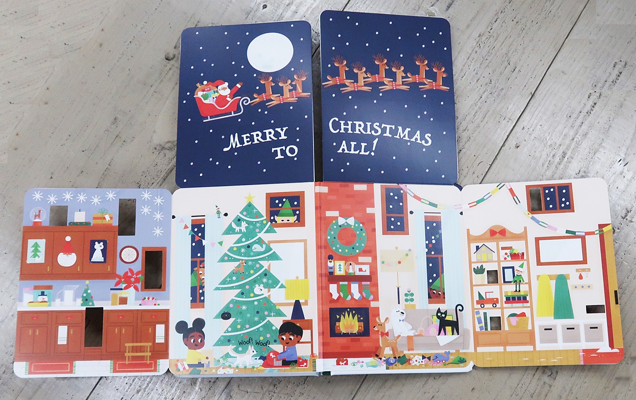 めくりしかけ絵本　MERRYTale  A Christmas Adventure