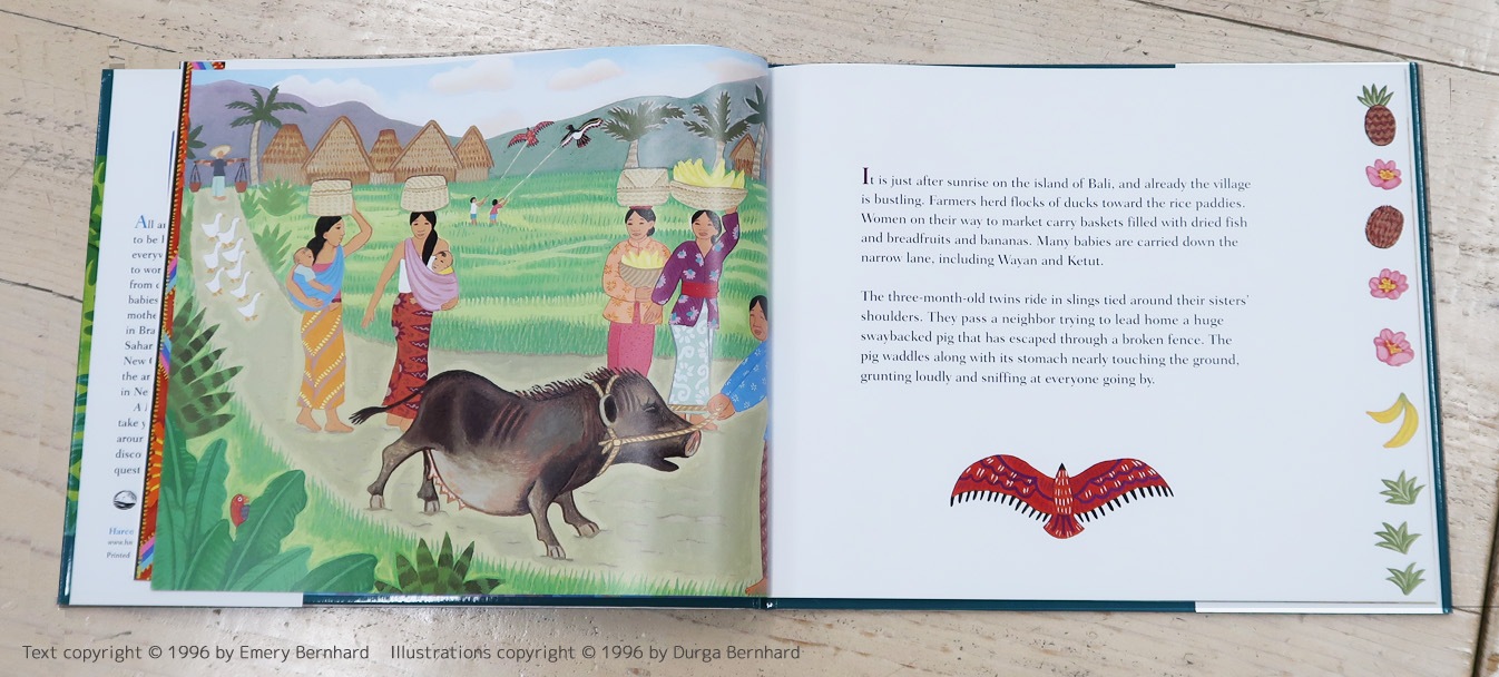 Ride on Mother's Back ～世界のだっことおんぶの絵本―だっこされて育つ赤ちゃんの一日～