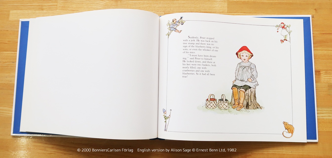 Peter in Blueberry Land ～ブルーベリーのもりでのプッテのぼうけん～