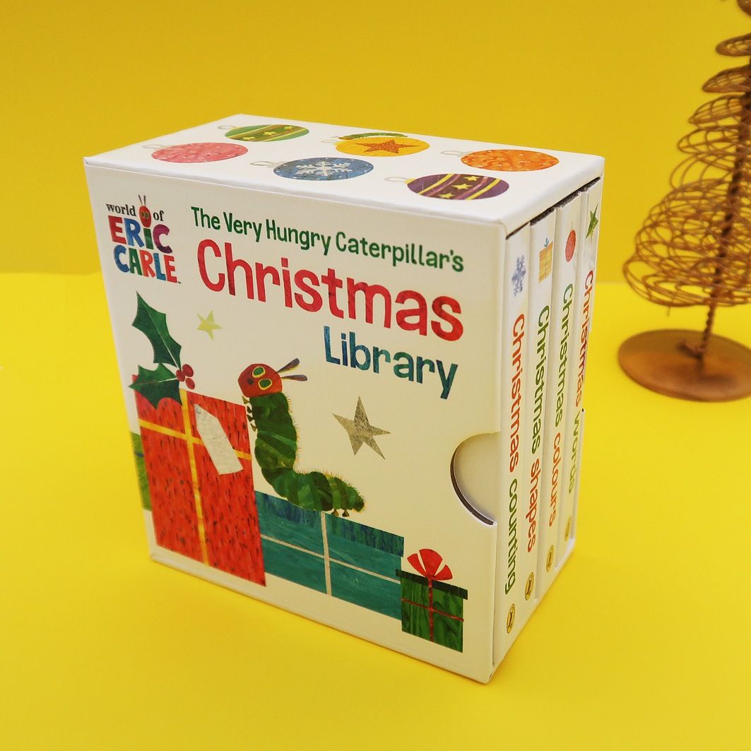 The Very Hungry Caterpillar Christmas Library はらぺこあおむし