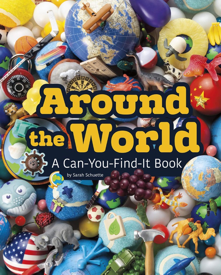 さがし絵本 Can You Find it? ～ Around the World　ペーパーバック版