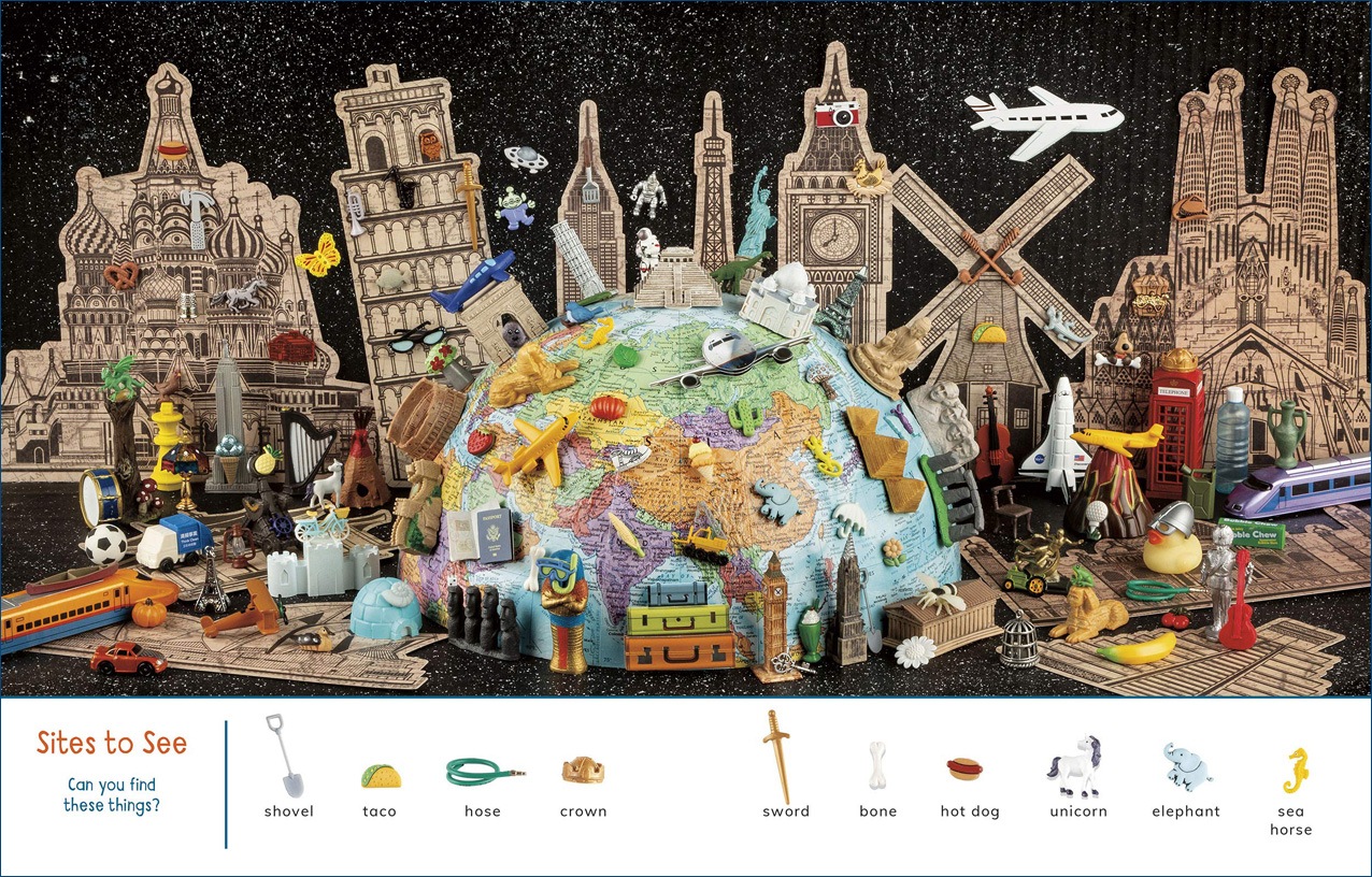 さがし絵本 Can You Find it? ～ Around the World　ペーパーバック版