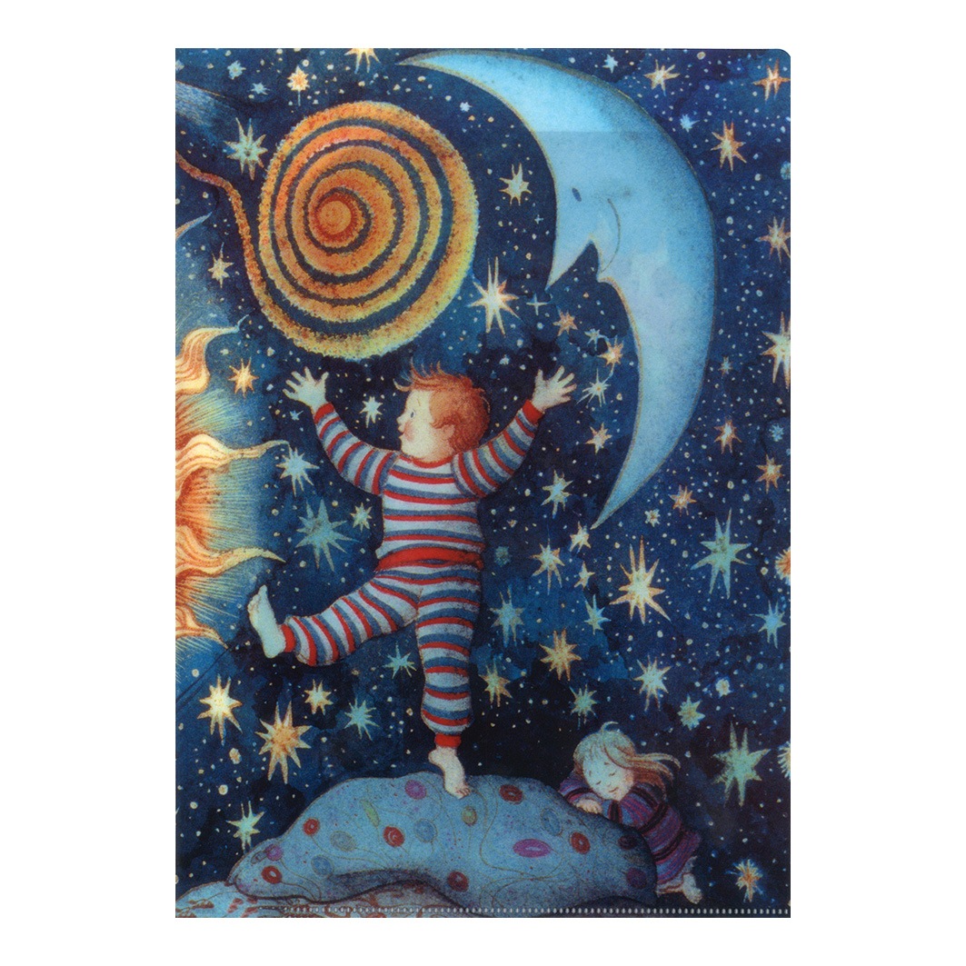 エロール・ル・カイン　A4ダブルクリアファイル　Alfi and the Dark ～アルフィとくらやみ～