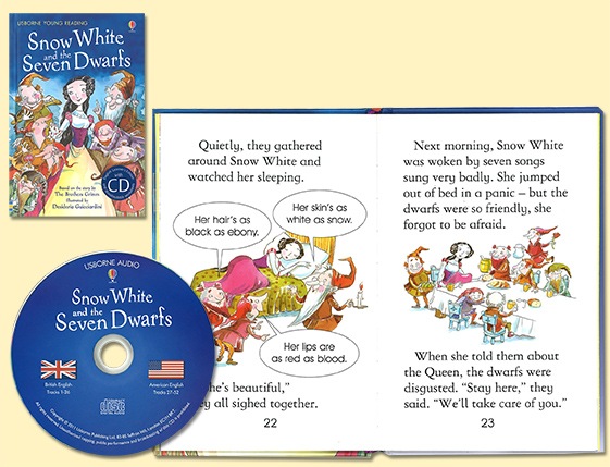 朗読ＣＤつき名作童話   Snow White and the Seven Dwarfs ～白雪姫～ 【レベル５】
