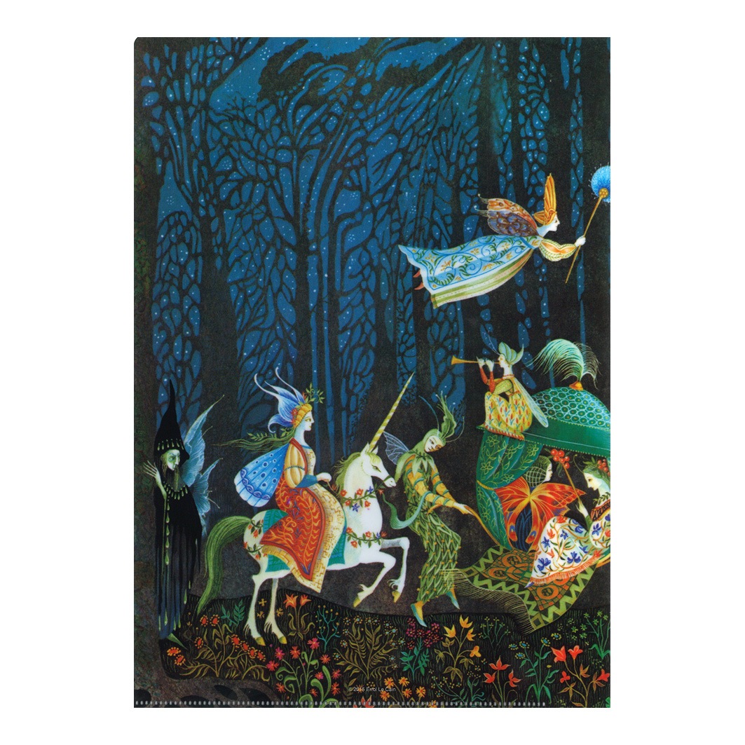 エロール・ル・カイン A4ダブルクリアファイル Thorn Rose ～いばら