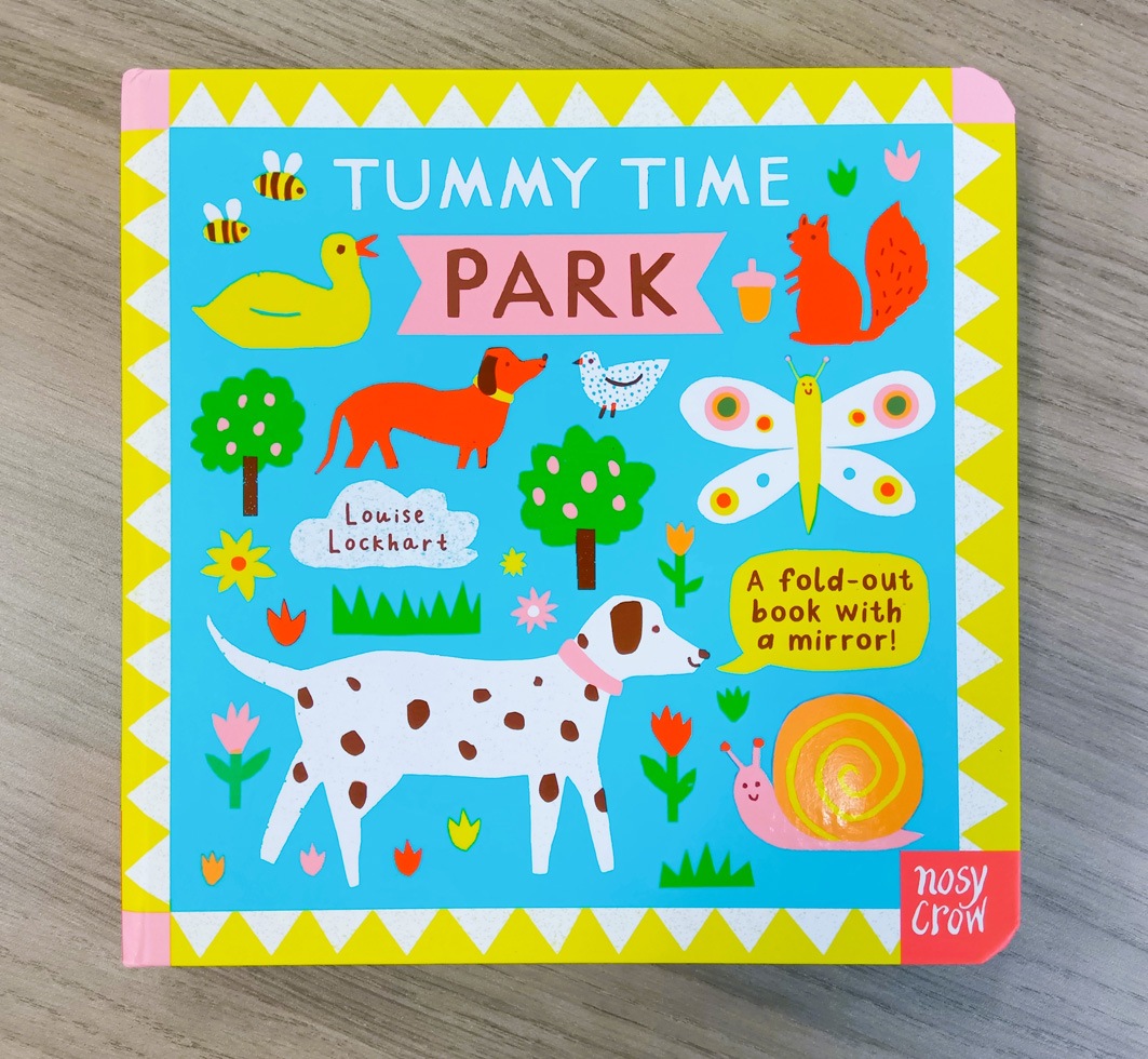 おりたたみ絵本　Tummy Time: Park