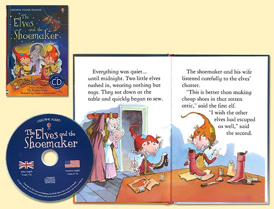 朗読ＣＤつき名作童話　The Elves and the Shoemaker　～こびとのくつや～ 【レベル５】