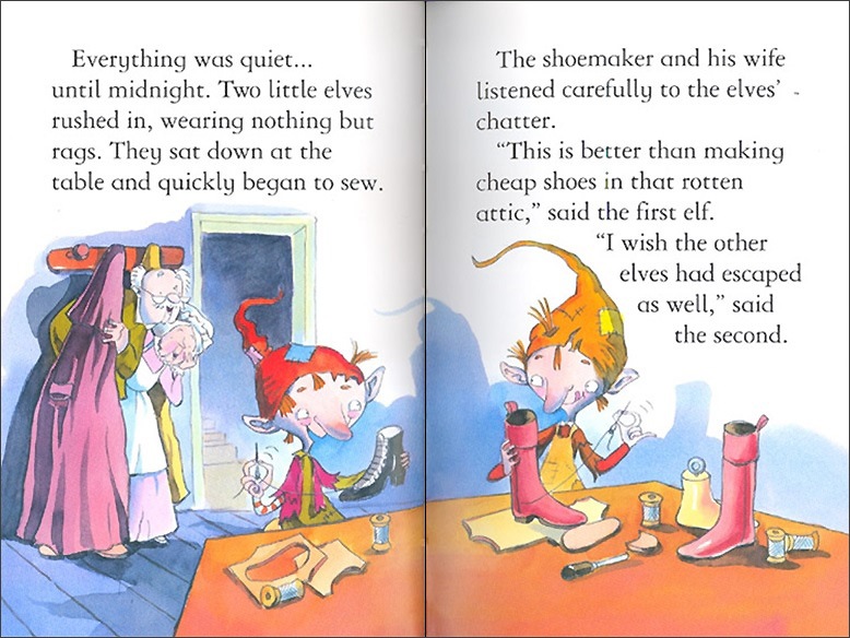 朗読ＣＤつき名作童話　The Elves and the Shoemaker　～こびとのくつや～ 【レベル５】