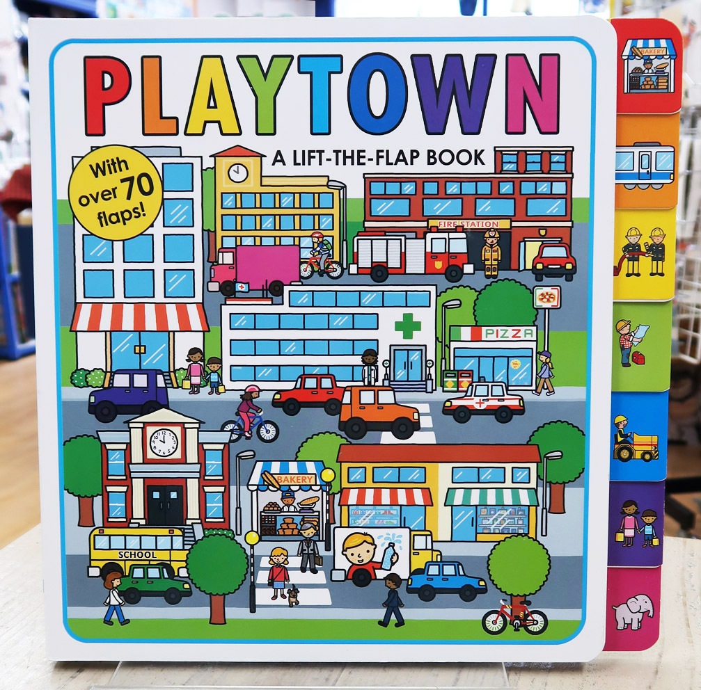 めくりしかけ絵本　Playtown