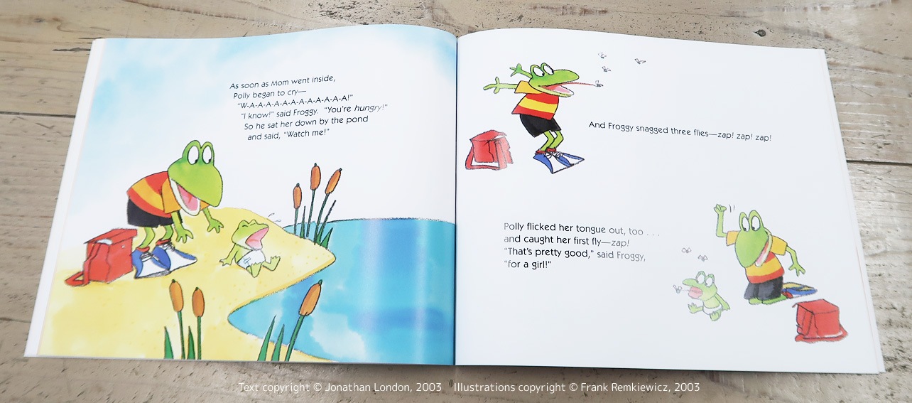 Froggy's Baby Sister　ペーパーバック版