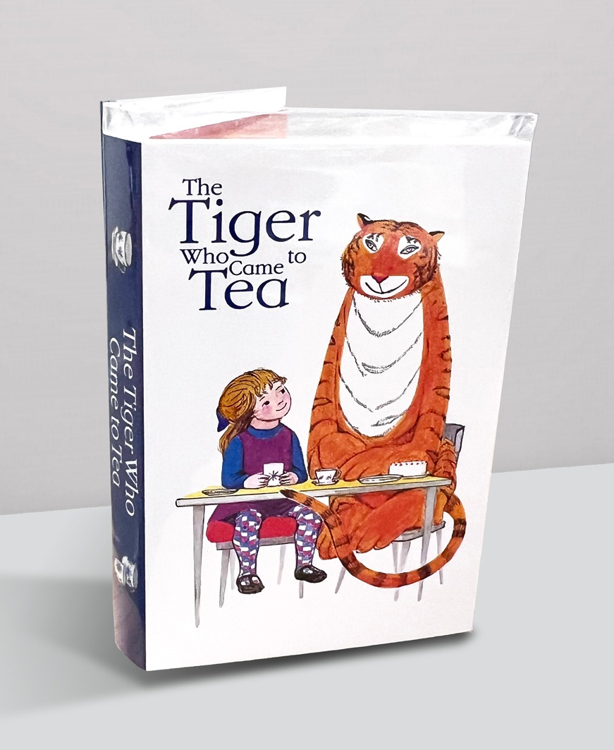 おちゃのじかんにきたとら　パタパタメモ