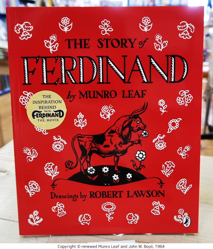 The Story of Ferdinand ～はなのすきなうし～ ペーパーバック版