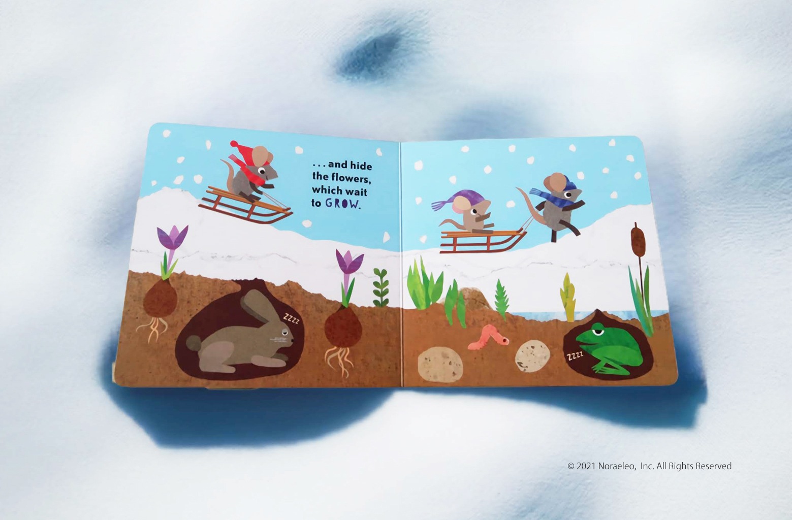 A Little Book About Winter　～レオ・レオニの冬～ ボードブック