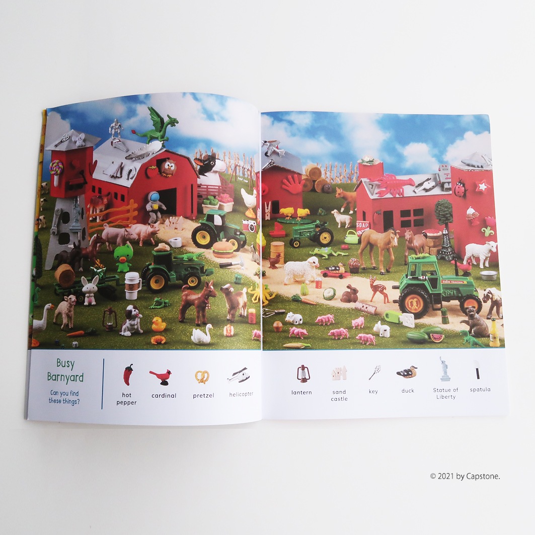 さがし絵本 Can You Find it? ～ On the Farm ペーパーバック版