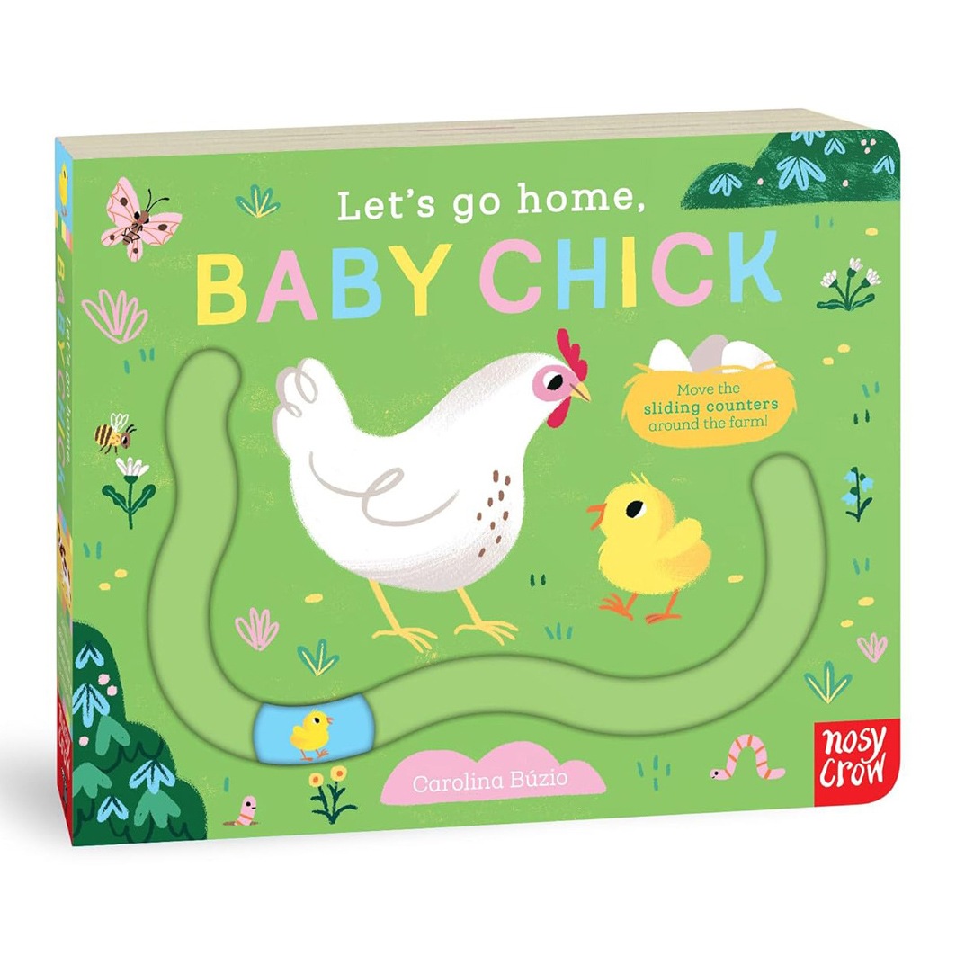 指でたどろう！しかけ絵本　Let’s Go Home, Baby Chick