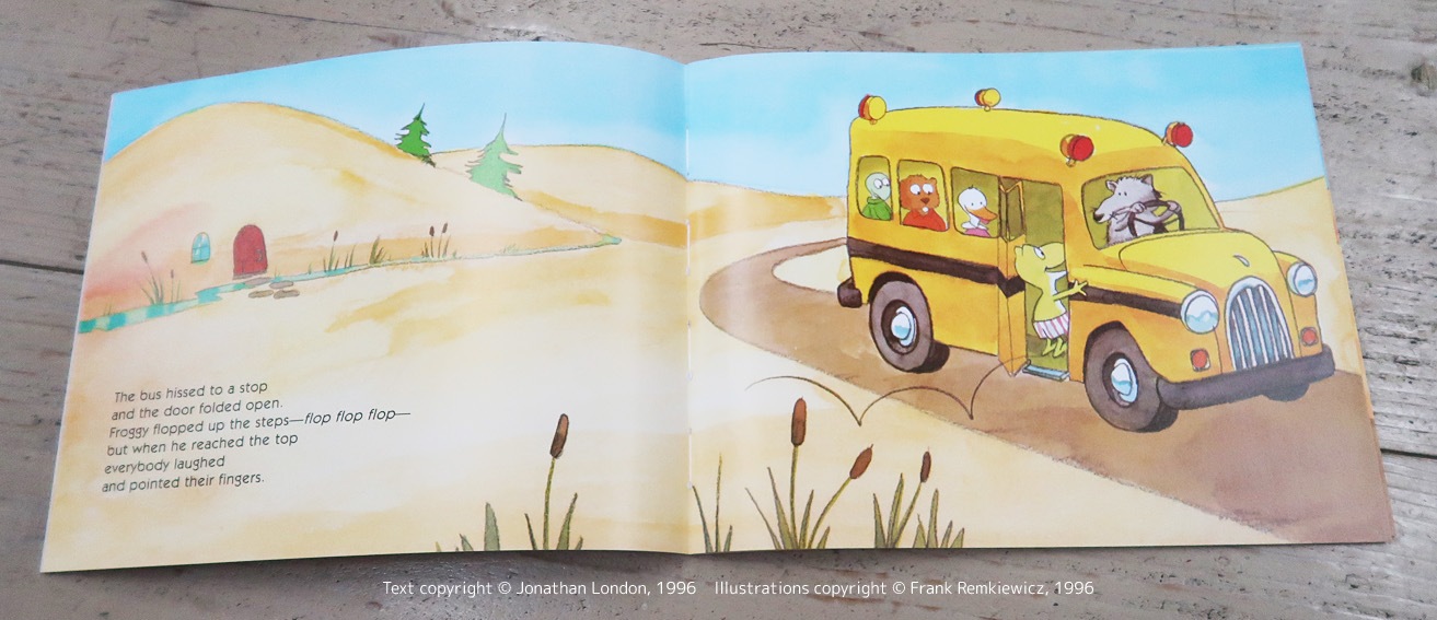 Froggy's Goes to School　ペーパーバック版