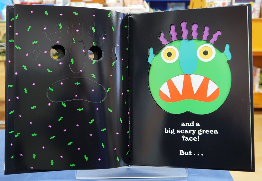 しかけつき絵本　Go Away, Big Green Monster!