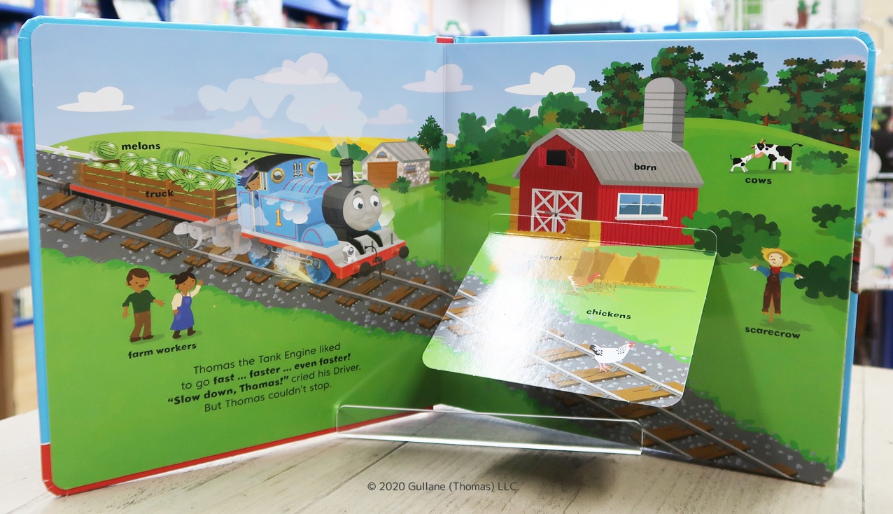 しかけ絵本　きかんしゃトーマス　Runaway Engine