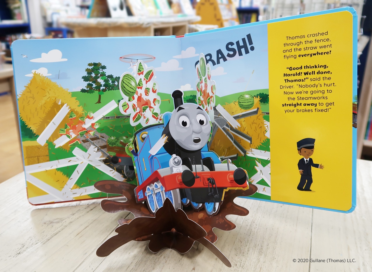 しかけ絵本　きかんしゃトーマス　Runaway Engine