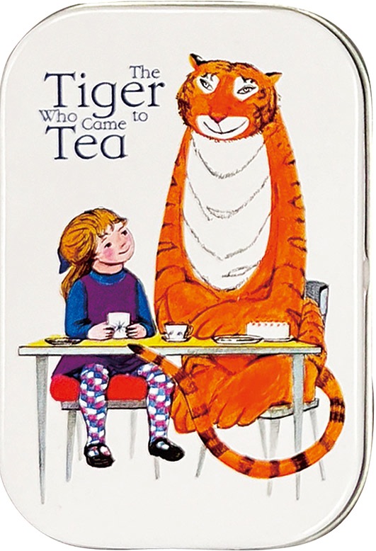 缶入りステッカー おちゃのじかんにきたとら | カテゴリーでさがす