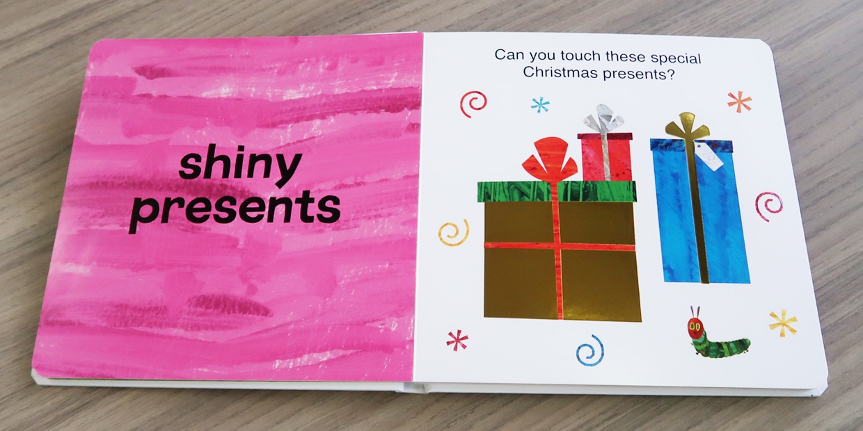 さわって楽しむ！しかけ絵本　Very Hungry Caterpillar's Christmas