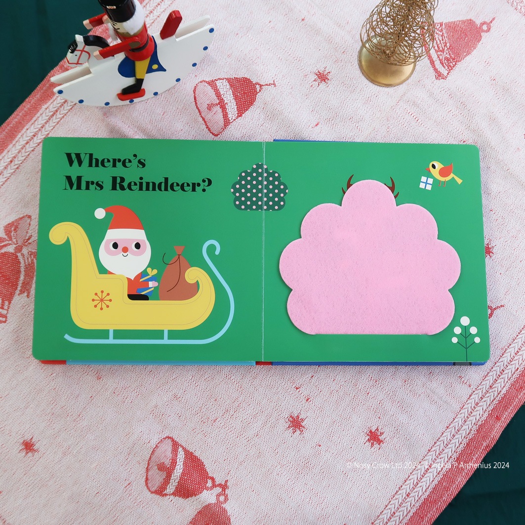 めくりしかけ絵本　Where's Mrs Reindeer?