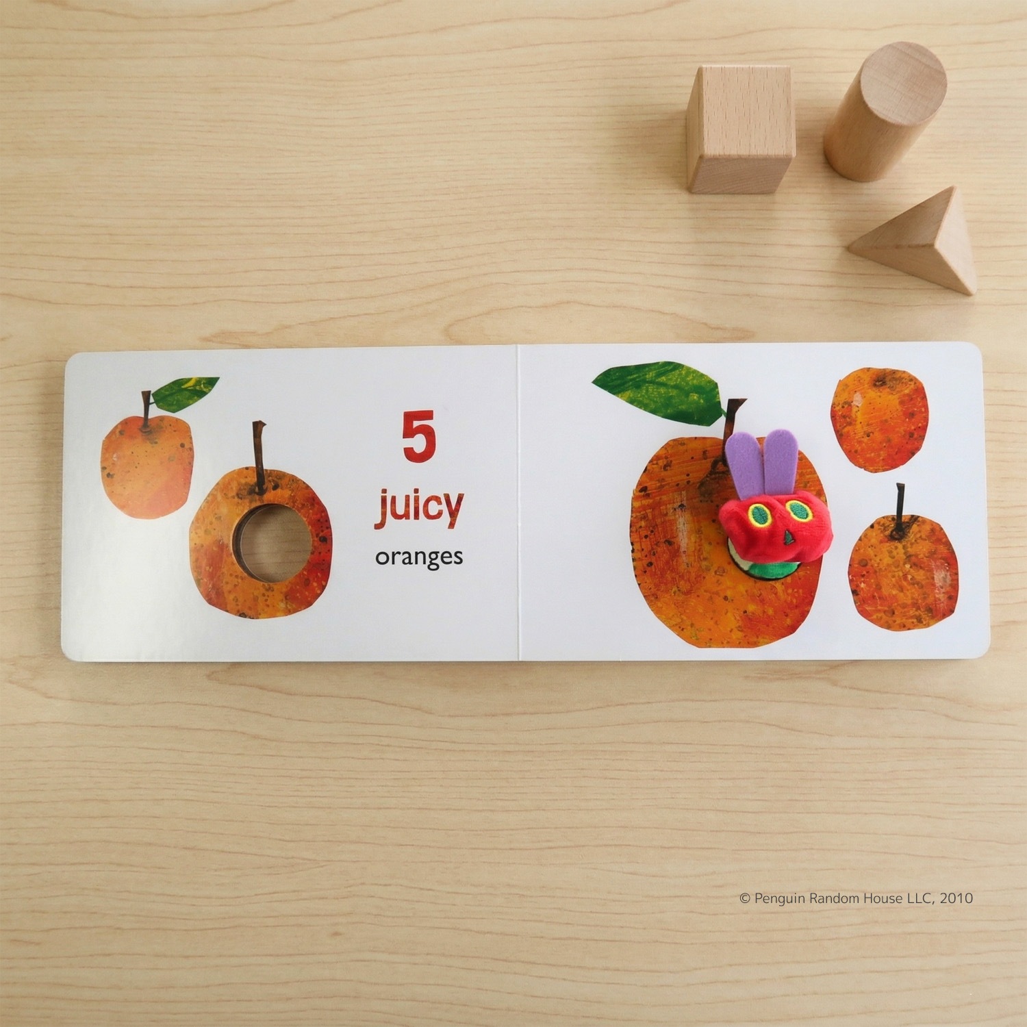指人形えほん　はらぺこあおむし 123 Finger Puppet Book