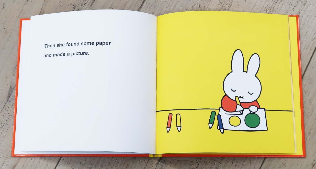 ミッフィー英語絵本　Miffy the Artist