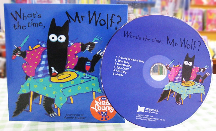 SING&SAY  What's the Time, Mr. Wolf?  ＣＤつき絵本 ＜NoBuYoung＞ 【レベル４】