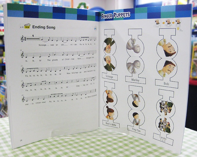 英語劇シリーズ　QRコード音声付き　おもしろ童話　A Christmas Carol ～クリスマスキャロル～ 【中級： レベル２】