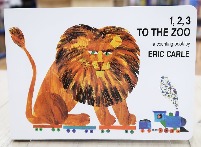 1, 2, 3 to the Zoo: A Counting Book　～1、2、3どうぶつえんへ―かずのほん～　ボードブック