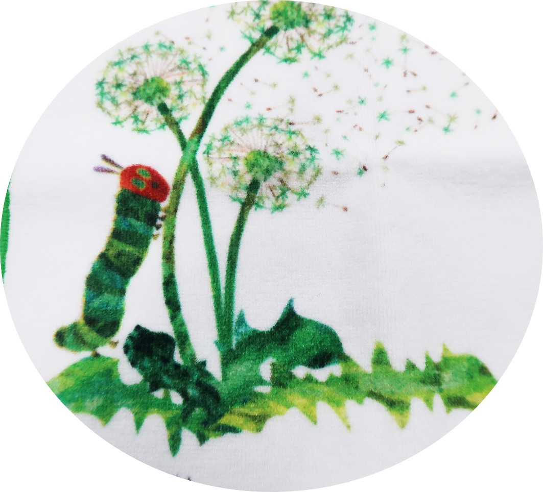 はらぺこあおむし　プチタオル　（ダンデライオン）