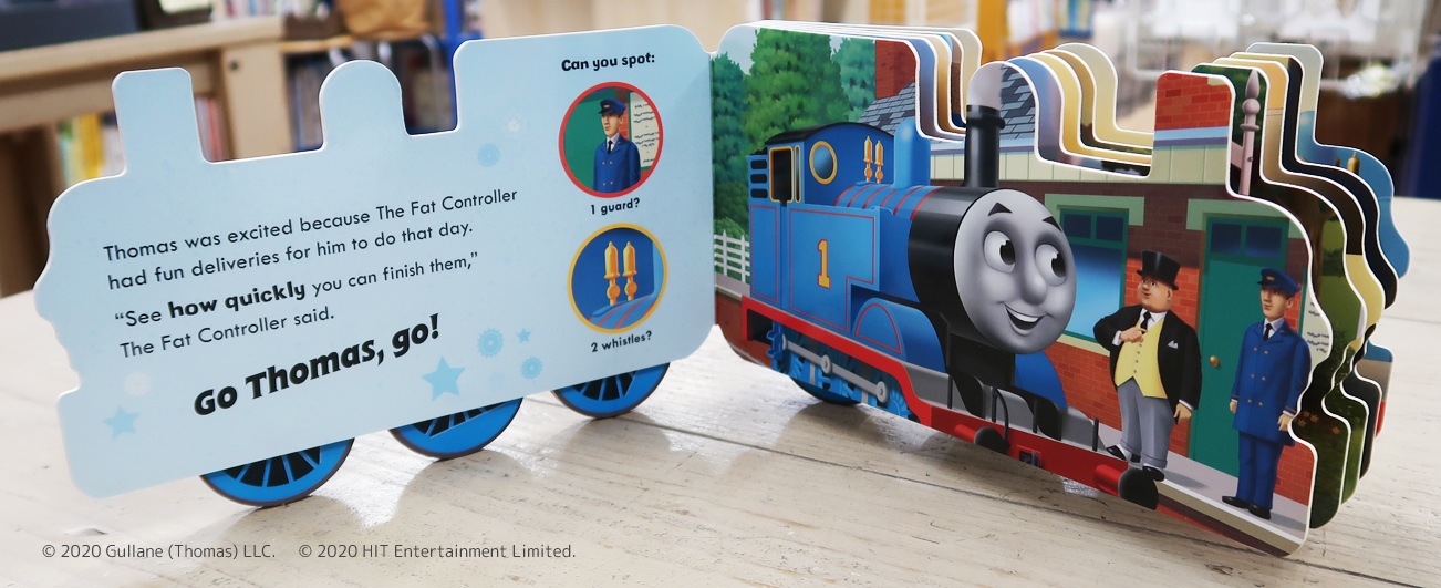 走る！車輪つき絵本　きかんしゃトーマス　Go Thomas, Go!