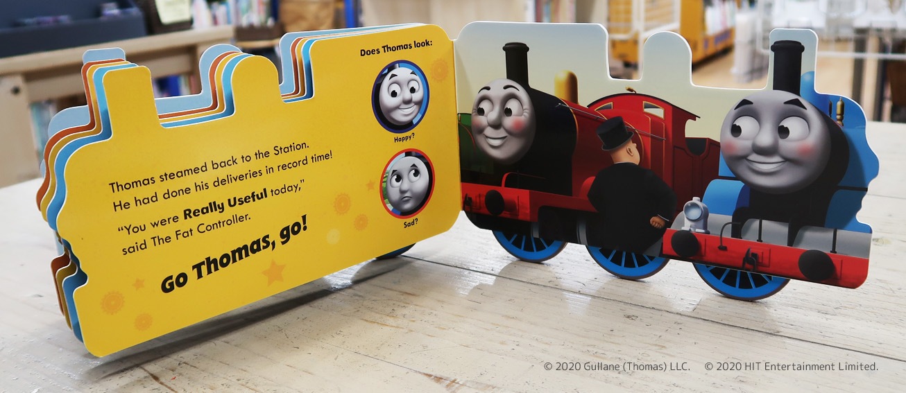 走る！車輪つき絵本　きかんしゃトーマス　Go Thomas, Go!