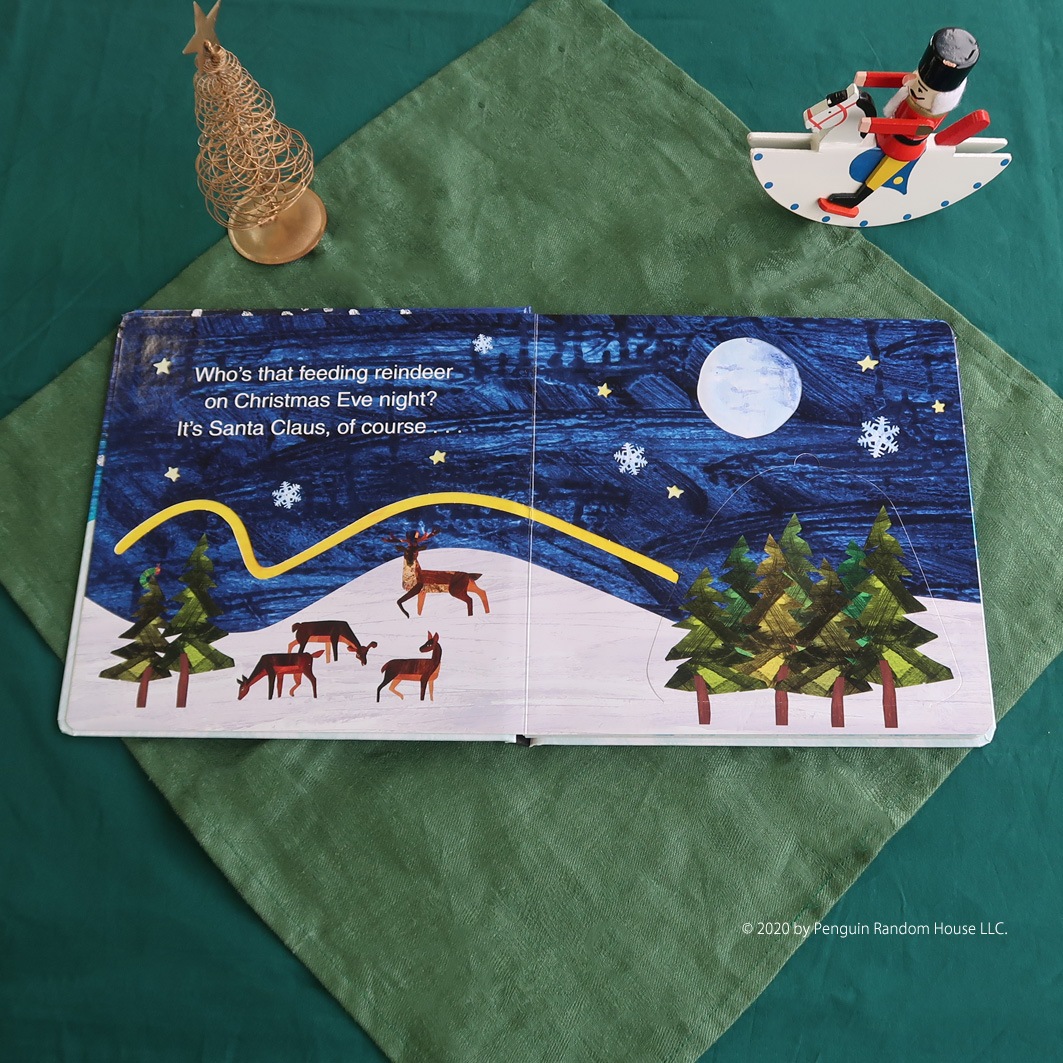 指でたどろう！しかけ絵本　はらぺこあおむし　ゆきのひのクリスマス