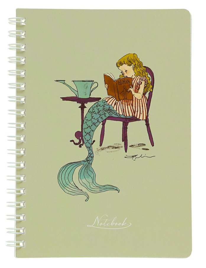 くらはしれい B6リングノート（人魚）