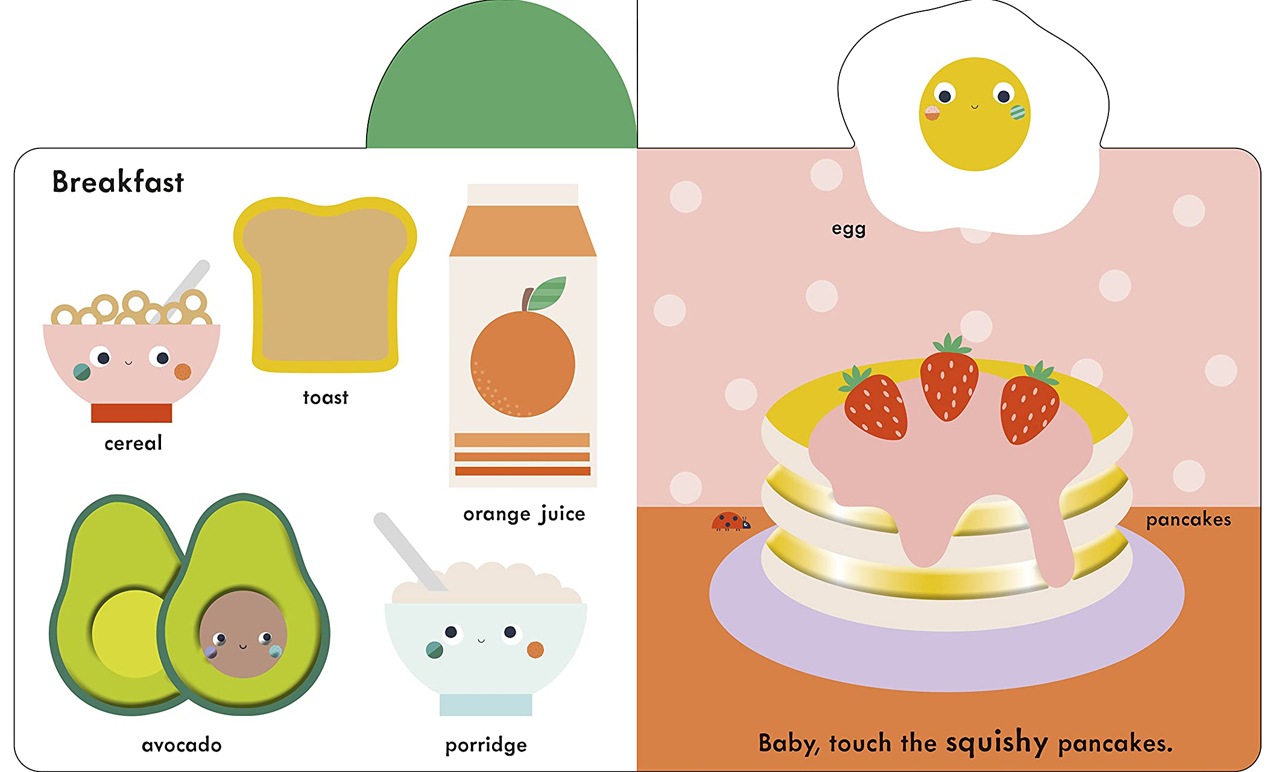 さわって楽しむ！しかけ絵本　Food