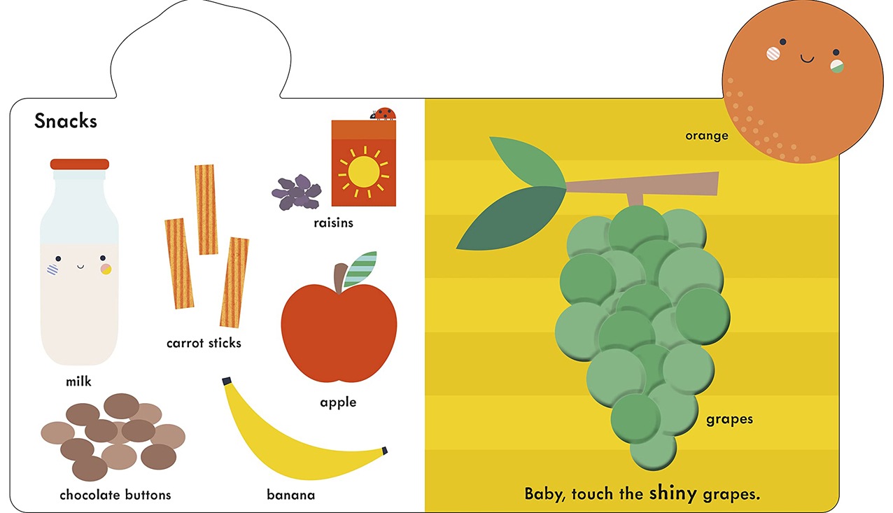 さわって楽しむ！しかけ絵本　Food