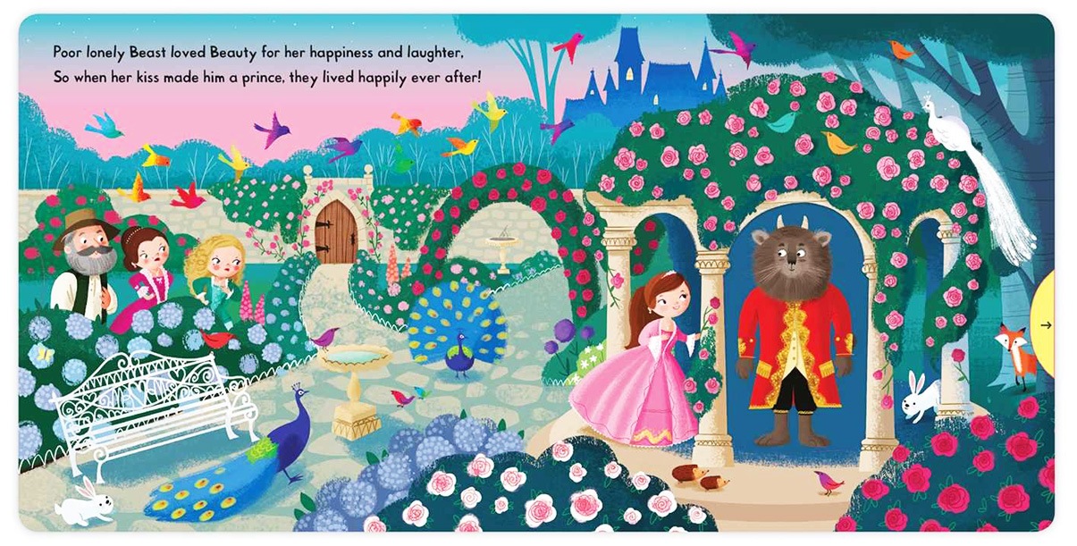 しかけつき絵本 First Stories Beauty and the Beast ～美女と野獣