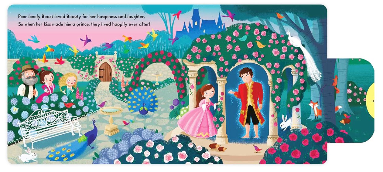 しかけつき絵本 First Stories Beauty and the Beast ～美女と野獣