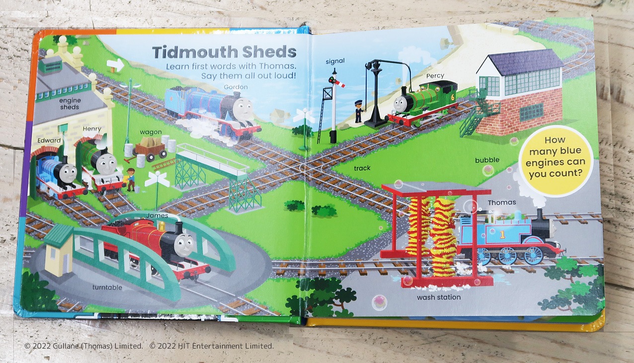 きかんしゃトーマス　英語絵じてん　First Words