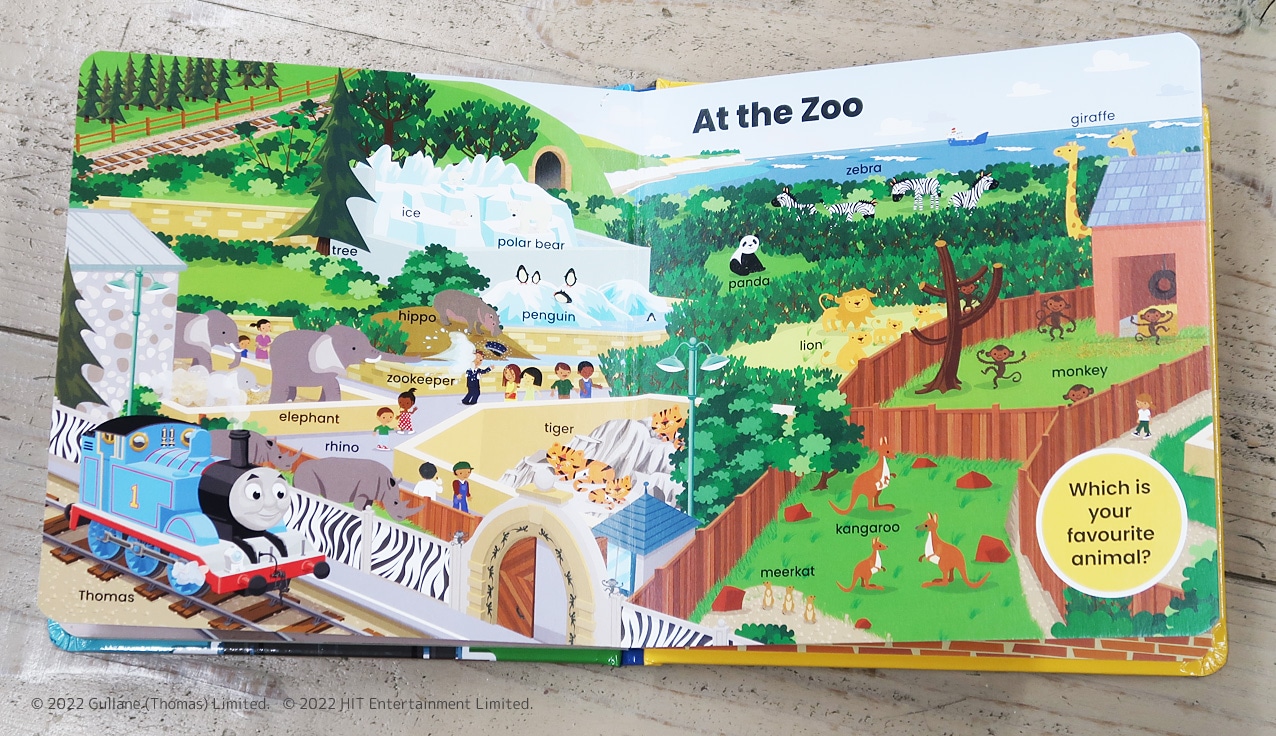 きかんしゃトーマス　英語絵じてん　First Words